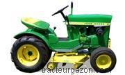 John Deere 110 avis et fiche technique