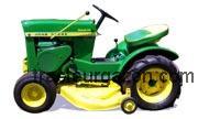 John Deere 112 avis et fiche technique 