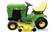 John Deere 116 avis et fiche technique