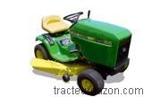 John Deere 165 avis et fiche technique 
