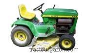 John Deere 208 avis et fiche technique