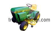 John Deere 214 avis et fiche technique