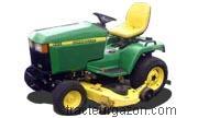 John Deere 445 avis et fiche technique 