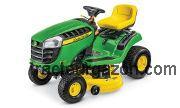 John Deere E110 avis et fiche technique