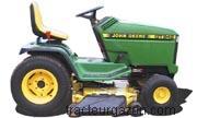 John Deere GT242 avis et fiche technique 