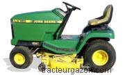 John Deere LX172 avis et fiche technique