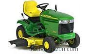 John Deere LX255 avis et fiche technique