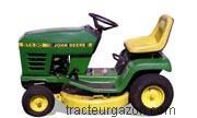 John Deere STX30 avis et fiche technique