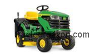 John Deere X117R avis et fiche technique