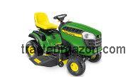 John Deere X126 avis et fiche technique
