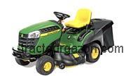 John Deere X155R avis et fiche technique
