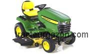 John Deere X320 avis et fiche technique