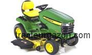John Deere X340 avis et fiche technique