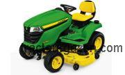 John Deere X380 avis et fiche technique