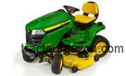John Deere X384 avis et fiche technique