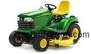 John Deere X495 avis et fiche technique