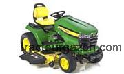 John Deere X534 avis et fiche technique