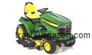 John Deere X540 avis et fiche technique 