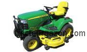 John Deere X748 avis et fiche technique